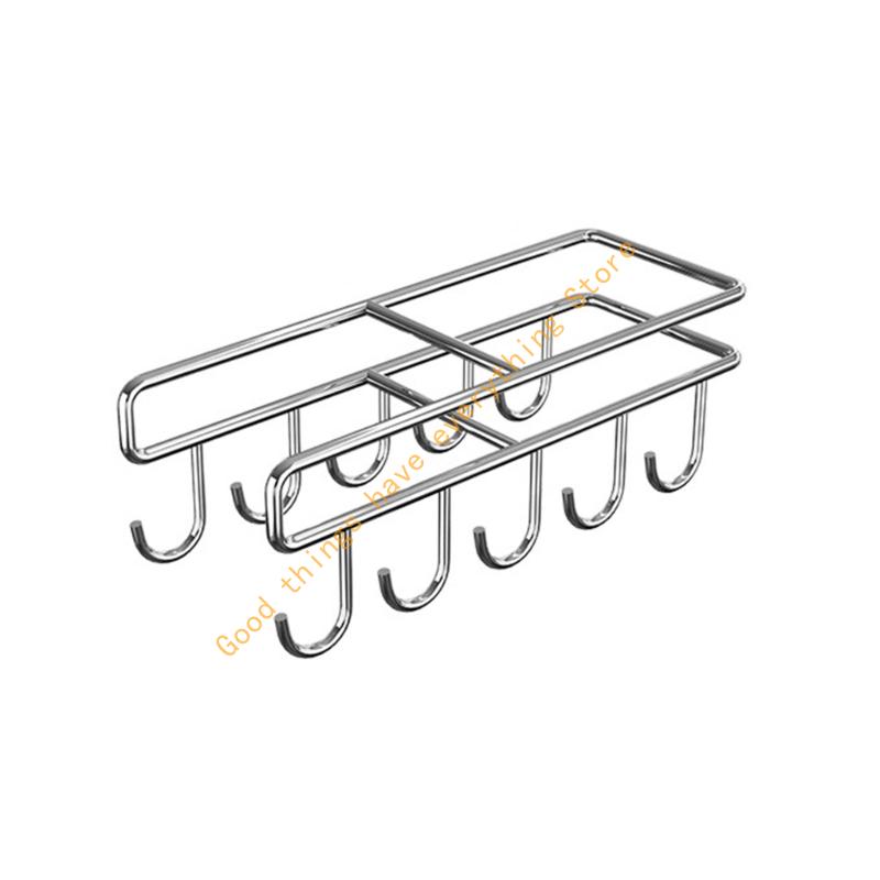 Roestvrijstalen Kastgemonteerde Houder Kookgerei Deksel Snijplank Opbergrek 55KF