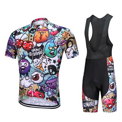 2026 Summer Tour De France Mountain Bike Top Men's and Women's Overalls Short Sleeve Cycling Suit