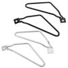 Motorcycle Accessories Saddlebag Brackets 1Pair Side Chrome/Black Steel For Harley Sportster 883 Iron XL883N Dyna Fat bob FXDF
