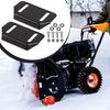 784-5580-0637 Skid Shoe Set Slides Skids Metal Yard Machines Accessory Maintenance Sturdy Slide