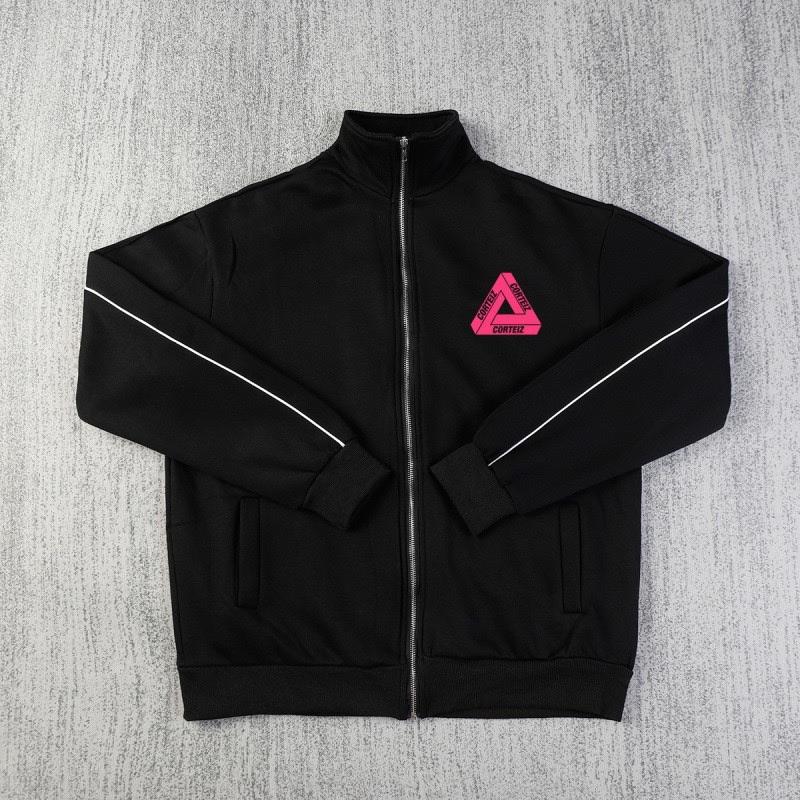 LUXEONHigh Street Y2K Letter Pattern Zipper Sports Fashion Tops for Men and Women.
