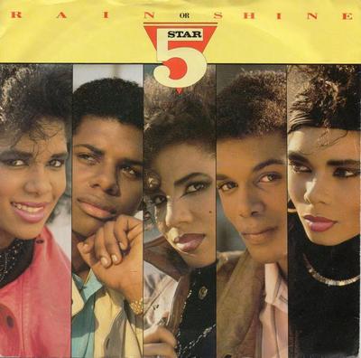 7inch Record FIVE STAR - Rain Or Shine PB40901 Tent, RCA 1986 UK Soul/Funk Used