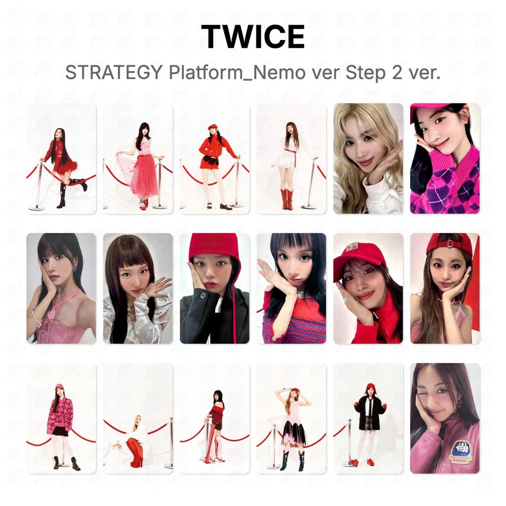 TWICE STRATEGY Platform_Nemo ver Step 2 ver. Official Photocard