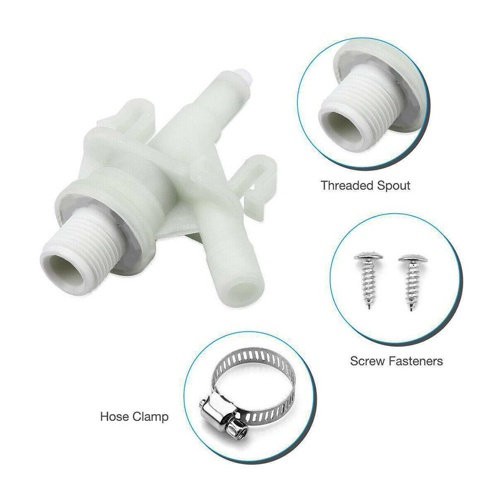 RV Toilet Valve Kit RV Toilet Parts Suitable for Camping Pedal Flush Toilets for Domitic Toilet 300 310 320 Models