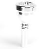 Posaunenmundstück Tenor Großer Schaft Mundstück Metall 12,7 mm 5G Zubehör Ersatz TR?03Silber