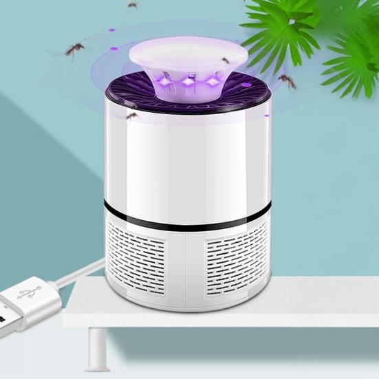 Mini Fly Trap Gnats Zapper USB Powered Fruit Fly Zapper with UV LED Light Indoor Outdoor Home Camping Patio Hanging Fly Trap Lamp