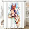 Koupelnový sprchový závěs Vodotěsný Vintage květinový vzor Farmářský dekor Rustikální přírodní krajina Pratelná látka Domácí textil