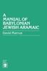 The A Manual of Babylonian Jewish Aramaic Book