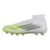 F50 Sparkfusion Elite Mid FG AG Branco Nuvem Metálico Ferro Amarelo de Alta Resolução Tênis Feminino JR6474