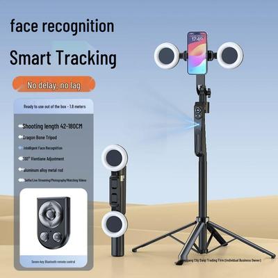 AI Auto-Tracking 360° Gimbal: Mobile Stabilizer & Selfie Stick with Face Tracking and Anti-Shake for Dance Practice