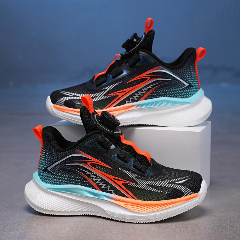 Kids Casual Sneakers Breathable Walking Sport Shoes Lightweight Comfortable Daily Travel Anti Slip Footwear School Campus Walking