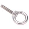 10Pcs Eye Bolt 304 Stainless Steel Lifting Round Ring Screw Fastener Hardware M6x25