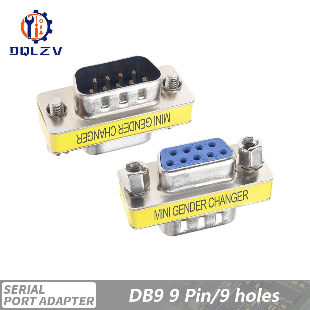 

MINI DB9/DB15 9/15/25/37Pin Female/Female/Male Gender Changer VGA Plug connector Adapter D-Sub RS232 Serial Plug Connector 1PCS