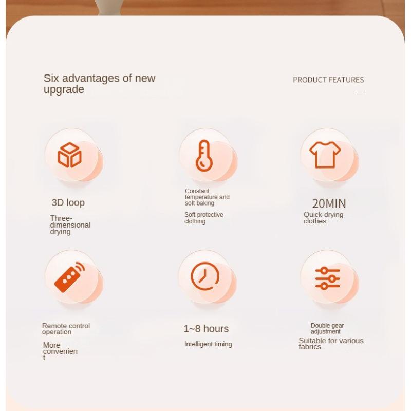 Τηλεχειριστήριο Πολυλειτουργικό Στεγνωτήριο Ηλεκτρικά Ρούχα Σπίτι Ντουλάπι δαπέδου Μηχάνημα Πλυντήριο Στεγνωτήρια ρούχων Στεγνωτήριο ζεστού αέρα με χρονισμό Σπίτι