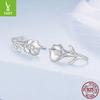 S925 Sterling Silver Calla Lily Ear Hook Women'S Pure Flower Multi-Wear Earrings Earrings
