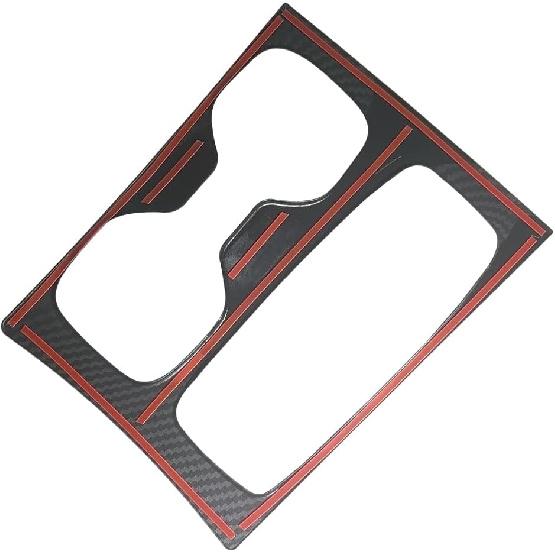 AOKIO Compatible with 2022 2023 2024 2025 2026 Hyundai Santa Cruz Accessories Center Console Gear Shift Panel Cover Water Cup Holder Frame Trim
