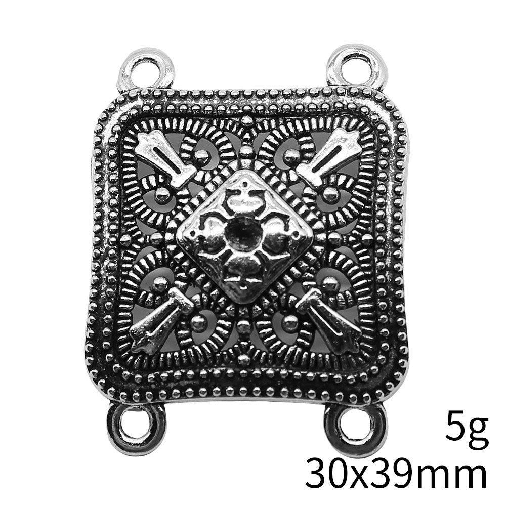 Thanksgiving Day Jewelry Findings And Components Four-Hole Necklace Connector Accessories Parts Cheap Cute Stuff Decorations And Accessories