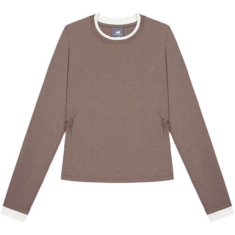 

New Balance Women s Long Sleeve Crew Neck T-Shirt WT61G19Z M