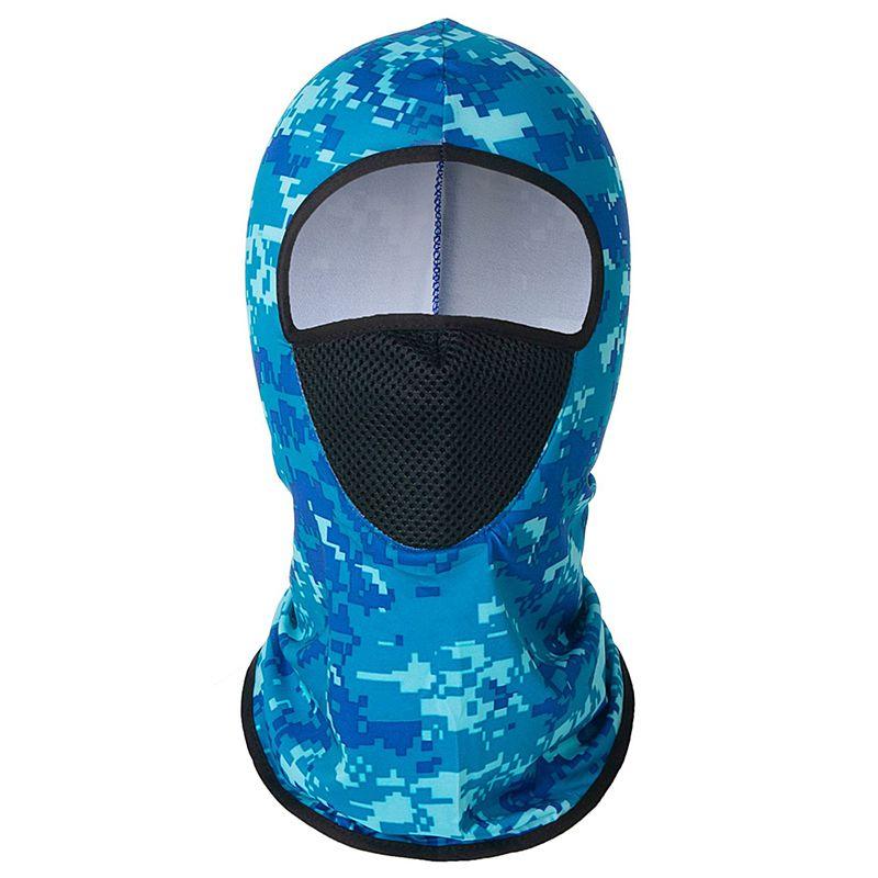 Versatile Hole Mesh Face Mask Winter Warm Hat Balaclava Hood For Outdoor Sports
