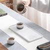 Zen Style Ceramic Dry Bubble Gongfu Tea Tray