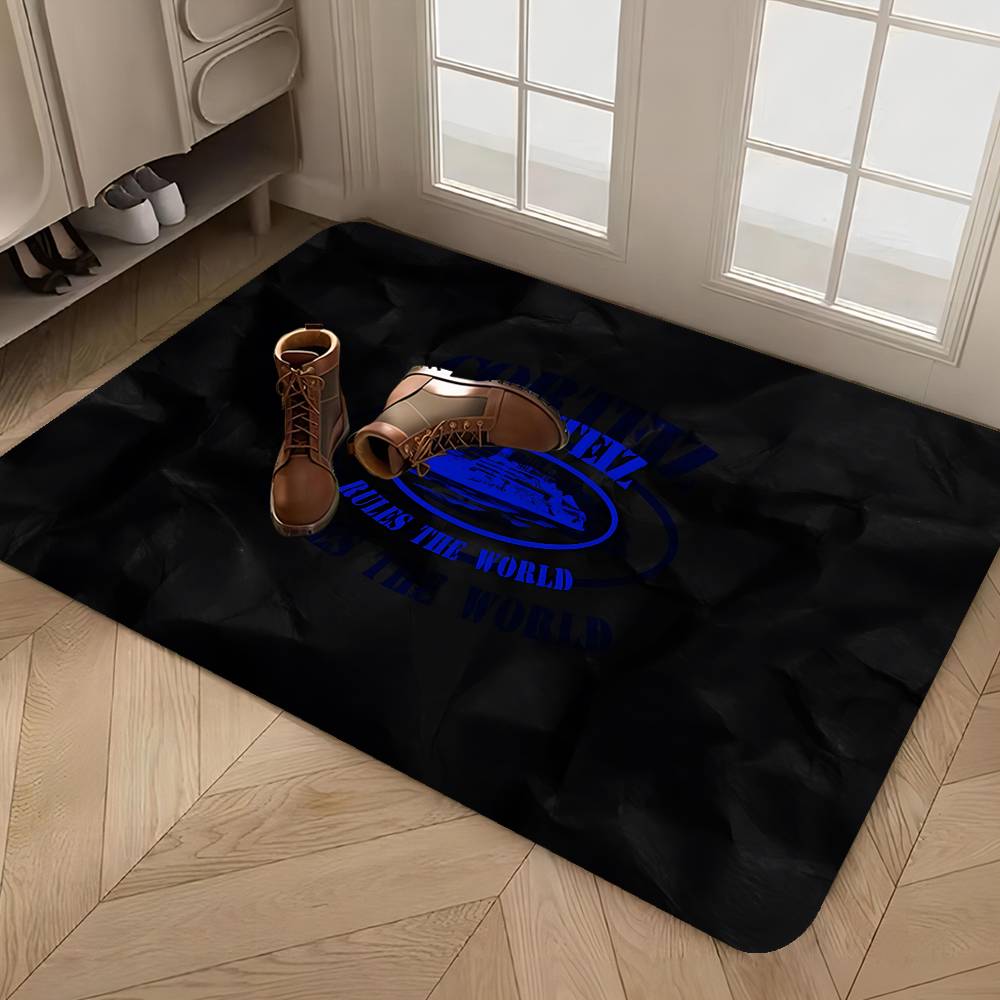 Hot Fashion C-Corteizs Room Mats Cheaper Anti-slip Modern Living Room Balcony Printed Welcome Rug