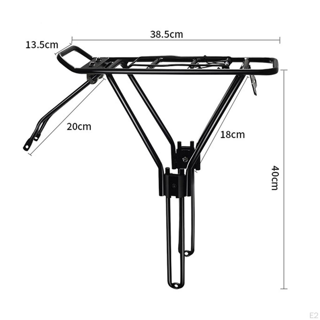 Rear Bike Rack for Commutes
