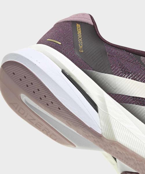 adidas Adizero Boston 13 W - Maroon:Wonder White [KH8868]