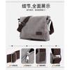 Men's Canvas Cross-body Bag Fashionable Single Shoulder Casual Multi-function Light