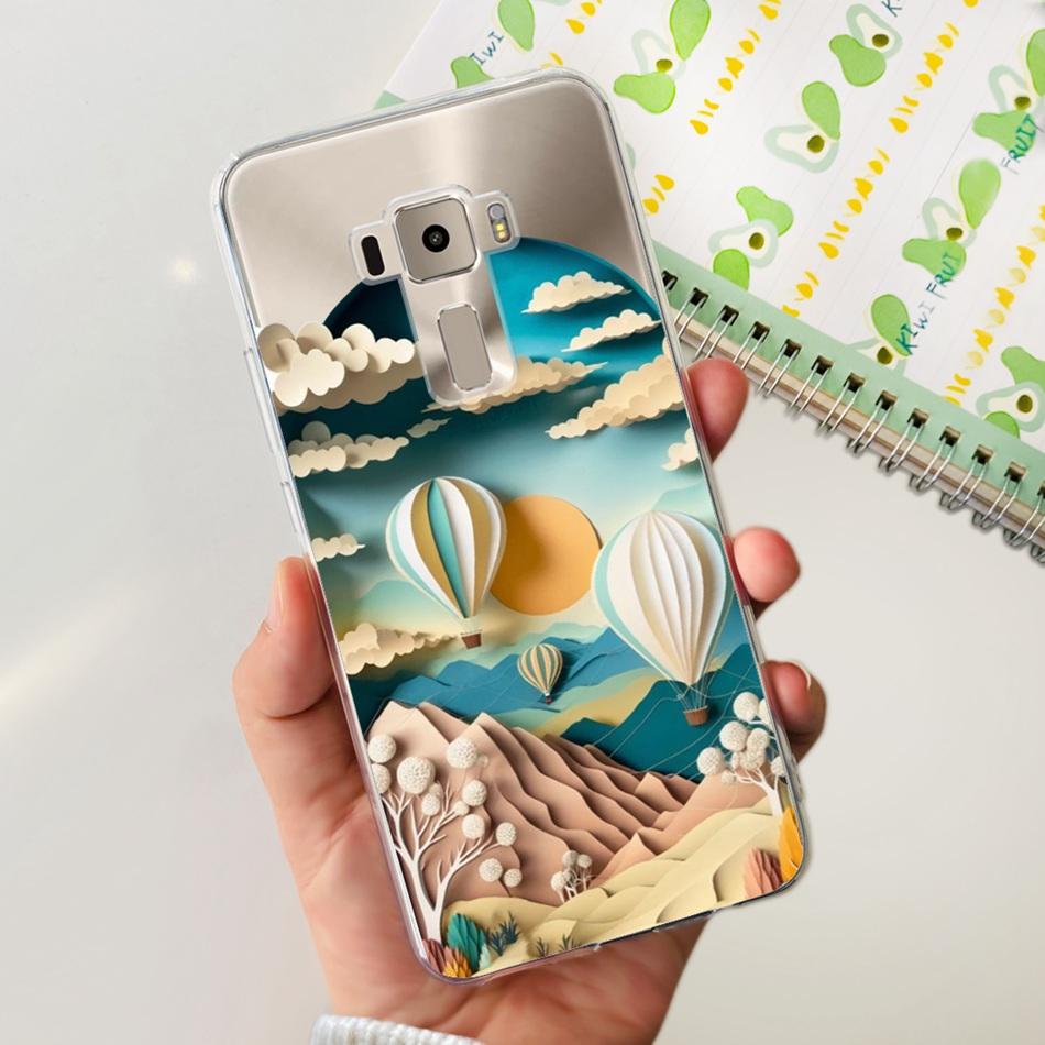 For Asus Zenfone 3 ZE520KL ZA520KL Cute Panda Cartoon Phone Case For Asus Z017D Z017DA Z017DB Z017DC 5.2" Soft Silicone TPU Case
