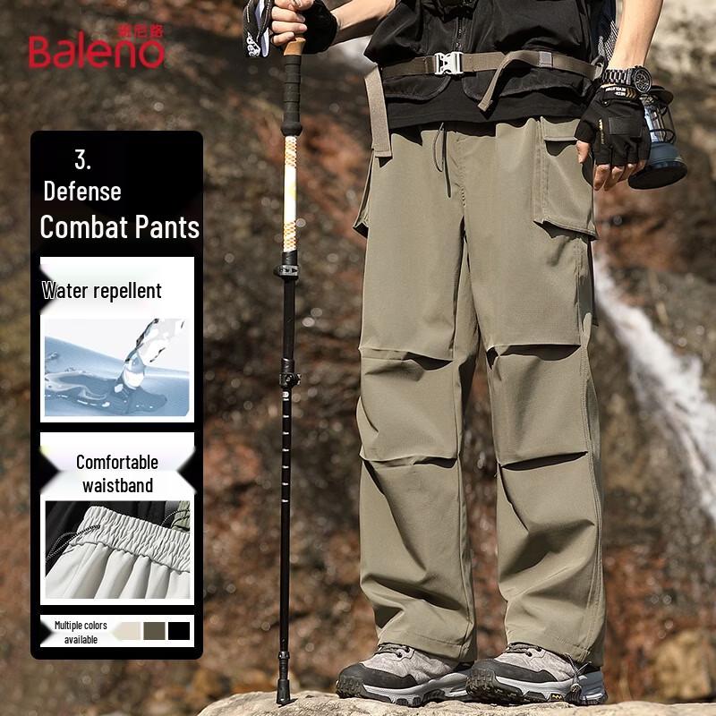 

Baleno Men s Casual Windproof Straight-Leg Pants 3XL