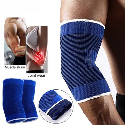 1 Pair Elbow Brace Knit Compression Elbow Sleeve Arm Brace Sleeve Gym Elbow Support for Men and Women Teen Weight Lifting Sports