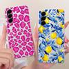 Case For Samsung Galaxy A37 5G Cover SM-A376B Popular Flower Soft Slim Silicone Cover For Samsung A57 A17 2025 A576B A176B Funda