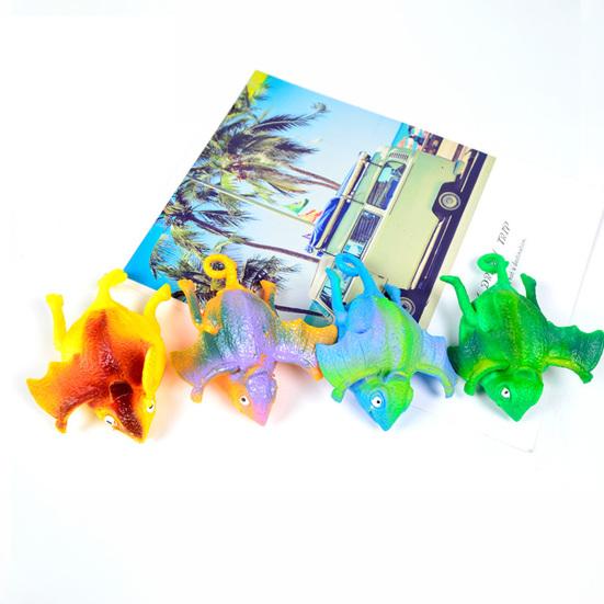 Inflatable Dinosaur Balloon Toy TPR Blow-Up Novelty Animal Balloon for Party Pranks Outdoor Play Safe Expands Up to 40cm Fun Gift for Kids Adult