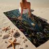 Spinnenweb Bos Strandlaken, Super Zacht Microvezel, Cadeau voor Haar/Hem, Verjaardag, voor Zwembad, Strand, Reizen, Woondecoratie Fan cadeaus