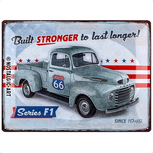 

NostalgicArt Retro Tin Sign Gift idea for car accessories fans Metal Plaque Vintage design for wall decorationaluminum 20x30cm（7.8x11.8inch）