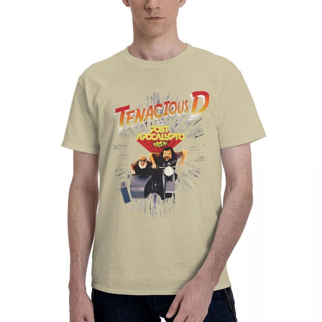Tenacious D Motocyklové turné 100% bavlna Ležérní Prodyšné Pohodlné Tričko Vysoce kvalitní Pánské oblečení Tričko Pánské