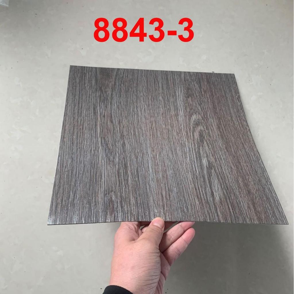 Self-Adhesive PVC Marble Tile Sticker - SPC Stone Plastic Flooring for Home Renovation