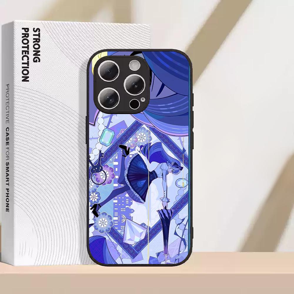Vivian cooles Spielmädchen Muster Handyhülle Für iPhone 16 15 14 13 12 11 Plus Pro Max High-End Luxus Magsafe Schafsleder