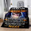 Football Fans Customize Your Name Blanket Warm Comfortable And Soft Blankets Are Suitable For Home Chairs Office Sofas Sofas Office Camping And Gifts