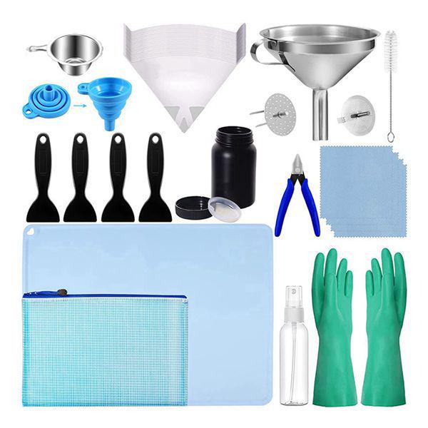 

3D Printer Tool Kit: Photosensitive Resin, Multi-Color, Plastic & Metal, Light Curing Other