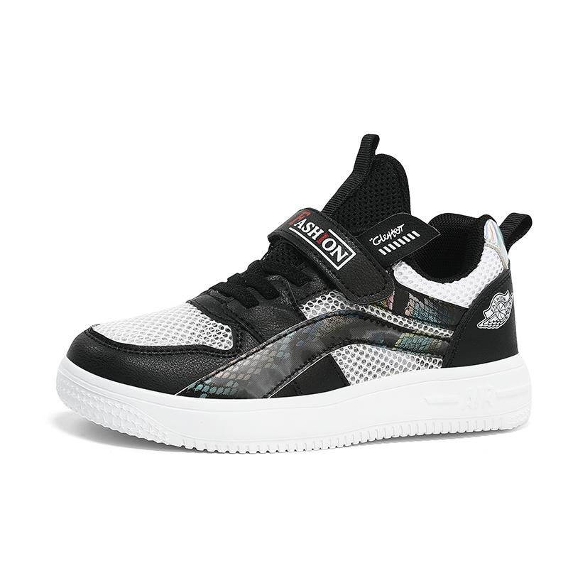 Breathable boys shoes Summer  new children's running shoes Student boys net shoes big children's sports shoes