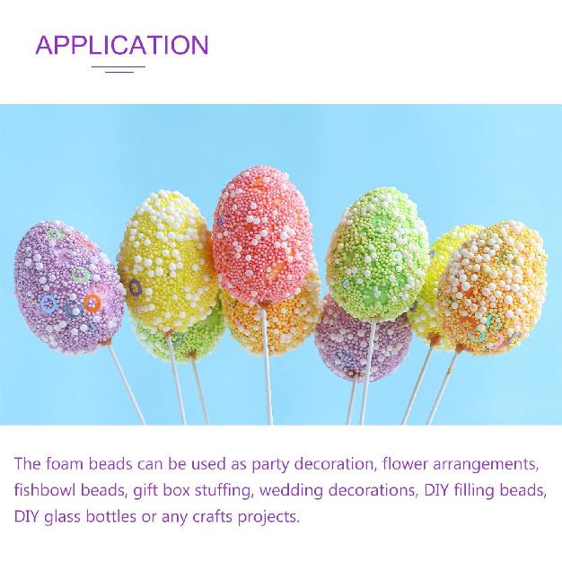 DMiotech 50 шт. 1,4 дюйма пенопластовые шарики полистироловые круглые цельные пенопластовые шарики белые для поделок своими руками, искусства, украшения для вечеринок