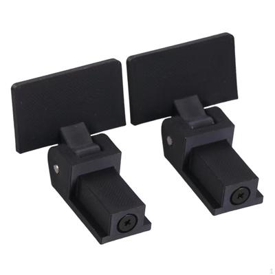 2 Stück Plattenspieler Staubschutz Scharnier Schwarz Sicher Geschenke Ersatzteil Robust Vinyl Schallplatten Spieler