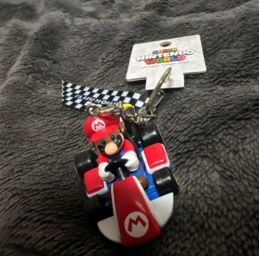 USJ limited Mario Kart keychain Super Nintendo World