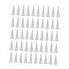 50 Pieces Caulking Nozzles Caulk Finisher Tools for Bathroom Walls