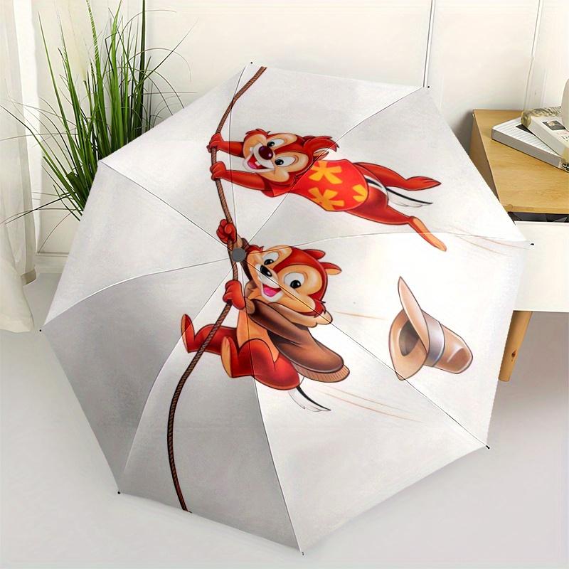 

Chip & Dale Adventure Automatic Opening and Closing Umbrella - Suitable for Various Occasions, Outdoor Activities, Lightweight and Durable A