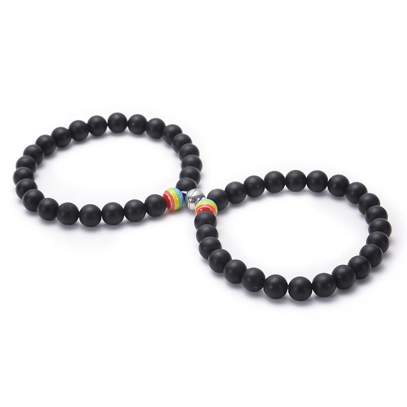 

JYL TS Bracelet Red Eye Various Sizes Boosts Passion & Courage Frosted magnet (set) глубокая морковь оранжевый