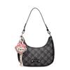Fashion underarm bag women 2025 new retro plaid shoulder bag commuter messenger bag trendy dumpling bag