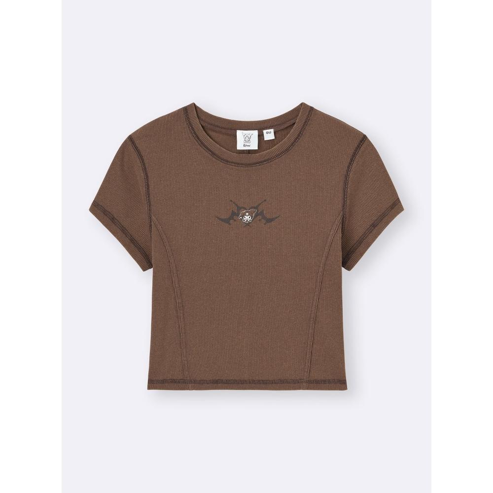 GU by Uniqlo Rib Mini T Kuromi