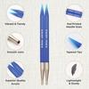 KNITPRO Trendz Interchangeable Circular Knitting Needle Tip Deluxe Set, 3.50-8.00mm